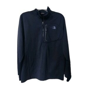 The North Face Sweater Mens Navy 1/2 Zip Pullover, Large